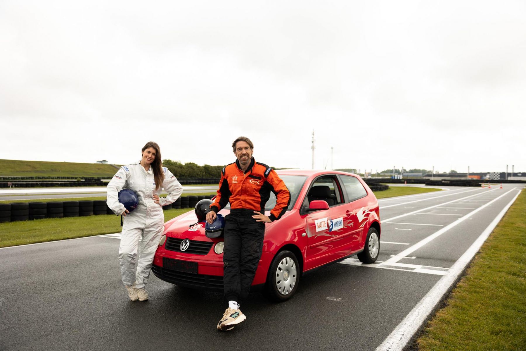 Mattie versus Marieke: Qmusic-strijd barst los op TT Circuit