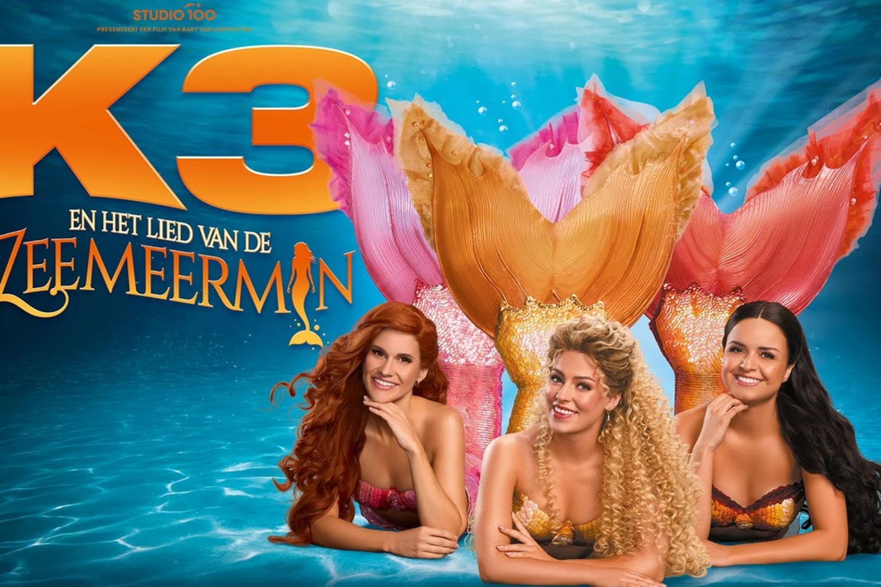 K3: Hanne, Marthe и Julia превращаются в русалок в новом фильме на VTM