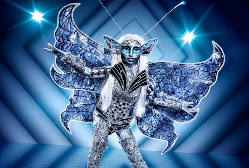 Vlinder komt uit haar cocon voor 'The Masked Singer' TVvisie Vlinder komt uit haar cocon voor 'The Masked Singer' TVvisie
